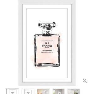 BRAND NEW Chanel Framed Wall Art